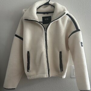 YPB Cream Teddy Jacket for Women